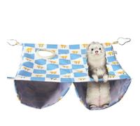 Generisch Pet Cage Hammock, Indoor Ferret Sleep Bed Nest, 15.75 x 15.75 x 5.91 inches Multi-Sided Opening Design, Pet Sleeping Tool for Inside the Cage, Small Animal Hanging