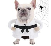 Generisch Pet Costumes | Puppy Costume Funny Gesture 3D Sleeves Breathable Clothing for Everyday Wear Party Photo Wedding Cosplay Birthday