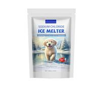 Generisch Pet-friendly ice melt for concrete surfaces with long-term effect effective snow melt, silver, 20 x 12 cm