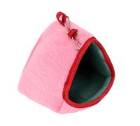 Generisch Pet Hammock Bed, Hamster Cage House, Warm Winter Nest, Comfortable Sleeping Shelter, Secure Hook Design, Ideal for Gerbil Chinchilla Squirrel Indoor Apartment Classroom Balcony