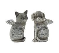 Generisch Pet Memorial Stones - Carved Sympathy Marker, Artistic Memory Rock, Elegant Remembrance Decoration Keepsake, Cemetery Style TributeOrnament Display for Offices Cafes Bookstores Bookshelves