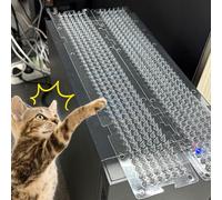 Generisch Pet Repellent Mat - 10-Piece Cat Deterrent Mat, Durable Training Pads for Furniture, Effective Repellent for Bedroom, Balcony, Sofa, Living Room, Garden