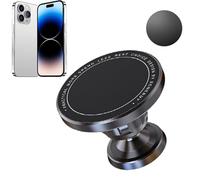 Generisch Phone Car Mount - Magnetic Phone Holder | Portable 360 Degree Rotation Smartphone Cradle, Metal Workout & Gym Phone Holder, Magnetic Phone Mount