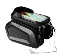 Generisch Phone Holder Cycling, Cycling Storage Pouch, Waterproof Phone Mount, Handlebar Bag, Waterproof Front Bag with Handlebar Phone Mount Pouch for Wallet, Waterproof Handlebar Pouch