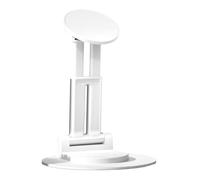 Generisch Phone Stand for Desk, Desktop Phone Holder, 360° Rotating Desktop Holder for Video Recording, Foldable Stand, Mobile Phone Desk Mount for Recording and Live Streaming