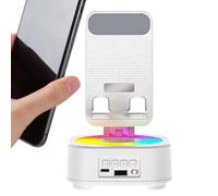 Generisch Phone Stand, Rotating Audio Gadget, High Fidelity Sound System, Professional Desktop Holder for Live Streaming and Mobile Holder for Home Office and School, Portable Mult