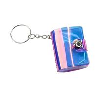 Generisch Photo Album Keyring, Portable Tiny Picture Cards Storage Key Ring - Photo Storage with Key Ring | For Birthday, Friendship, Graduation, Valentine's Day, Holiday