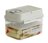 Generisch Pickle Container Press-type 4L Korean Airtight Pickling Storage Pickle Box for Camping Picnic Home Kitchen Food Pantry Refrigerator Sauerkraut Cooking