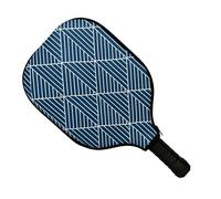 Generisch Pickleball Racket Cover, Pong Racket Cover, Neoprene Pickleball Paddle Covers, Protective Paddle Cover with Zip, Table Tennis Paddle Cover for Travel and Protection