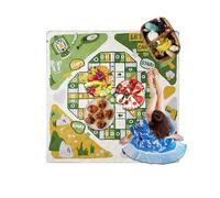 Generisch Picnic Mat for Outdoors, Foldable and Machine Washable, Playing Field Design Picnic Mat for Garden, Park, Camping, Living Room, Lawn, Festival Meadow, Stadium