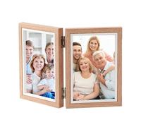 Generisch Picture Frame - Folding Photo Frame, 12 x 17 cm, Rustic Collage, Vertical Holder for Wedding, Birthday, Holiday, Creates Personal Memories in Any Home, Very Stylish