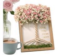 Generisch Picture Frame | Mother's Day Tree Decoration Small - Mourning Picture Frame Ration | for Mum, Study, Bedroom, Office, Hallway, Entrance Area, Birthday Party
