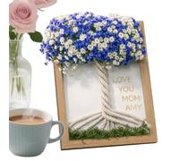 Generisch Picture Frame, Tree Shaped Decorative Item for Mother's Day, Dried Table Picture Frame, for Mother Table, Hallway, Bedroom, Study, Birthday, Party