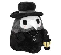 Generisch Plague Doctor Plush, 20 cm Plague Doctor Plush Toy, Luminous Plush Toy, Halloween Luminous Plush Stuffed Cosplay Doll, Soft Lovely Couple Doll, Party Dance Props, Halloween Cuddly Toy