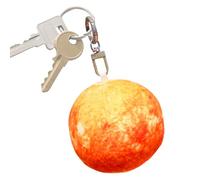 Generisch Planet Toys - 7.5 cm Plush Solar System Pendant, Imitation Planet Plush Toys, for Handbags, Coin Purses, Jewellery, Wallets, Backpacks, Women, Men, Girls