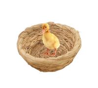 Generisch Plant Fibre Nesting Box - Durable Breeding Shelter, Handmade Rest Basket | Safe Sleep Protection for Hummingbird Canary Finches in the Garden