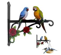 Generisch Plant Hanger, Decorative Rustproof Metal Bracket, Wall Hook for Bird Feeder, for Yard, Apartment, Farmhouse, Indoor, Outdoor, Patio, Garden, Hanging Baskets, Wind Chimes
