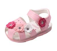 Generisch Platform Bathing Shoes Women's Toddler Shoes LED Girls Luminous Wedding Shoes Women Flat, pink, 3.5/4.5 UK Child