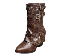 Generisch Platform Boots Women's Gothic Boots Chunky Punk Rave Heel Gothic Shoes Zip Boots Lacing Round Toe Combat Boots Motorcycle Rave Party Music Festival Cosplay Ankle Boots