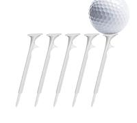 Generisch Play Golf Tees, Pack of 5 Golf Tees for Driving Range with 18 Degrees, Practice and Competition Use Avoiding Side Rotation for Ball Sports Beginners and Advanced Users