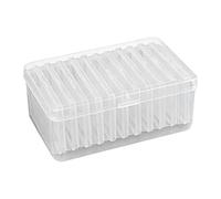 Generisch Playing Card Box, Square Poker Container, Card Game Case, Storage for Jewellery, Hardware Parts, Craft Supplies, Small Parts, Collection, Compilation, Sports, Travel and Trade