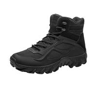 Generisch Plüschige, warme Baumwollschuhe, rutschfeste Schneestiefel, Fünf-Finger-Baumwollschuhe, Outdoor-Sportschuhe, Wanderschuhe für Herren und Damen Schuhe Rot Herren, Black, 6 UK