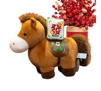 Generisch Plush, 20 cm Cute Cuddly Toy According to Chinese Design, 2026 Soft Stuffed Toy for Collectors, Gift for Adults, Girls, Children, New Year, Birthday, Party, Souvenir