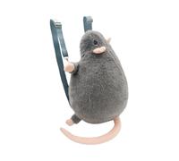 Generisch Plush Backpack - 31 cm, Cute Mouse Daypacķ, Lightweight | Kids School Backpack for Elementary School, Nursery, Teen June Girls, Travel, Strańd, Leisure