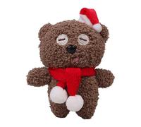 Generisch Plush Bear Keyring - Cute Plush Toy Key Chain Christmas Decoration | Cuddly Bear Backpack Accessories - for Children Adults Bag Purse Travel School Commuting