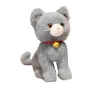 Generisch Plush Cat, 26.9 cm Soft Cuddly Kitten | Cuddly Cat Cuddly Toy | For Birthday Valentine's Day Girlfriend Adults Children Girls Car Bedroom Couch