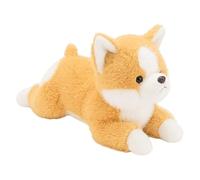 Generisch Plush Dog, Soft Companion Toy Made of Plush, Cuddly Doll with Cushion Function, for Children, Teenagers, Adults and Collectors at Playtime, Bedtime in the Children's Room, Living Room, Bed