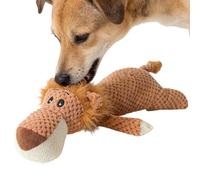 Generisch Plush Dog Toy, Animal Shaped Bite and Chew Doll, Squeaky Chew and Plush Toy for Dogs | For Strong Chewers, Small, Medium, Large Pets and Puppies for Activity