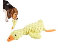 Generisch Plush Dog Toy, Plush Toy with Squeaky Function, Interactive Cognitive Toy with Crinkle Effect and Treat Hiding Place for Teeth Cleaning and Chewing Habits