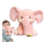 Generisch Plush Elephant, Cute Elephant Plush, Fabric Elephant with Big Ears - Elephant Plush Toy, Stuffed Animal Plush Toy, Cute, 9.84 Inches, Soft, Comfortable for Birth Statistics, Baby Shower