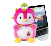 Generisch Plush penguin, fruit penguin plush doll, cuddly doll, for children, teenagers, adults, collectors, playtime, bedtime, baby room, bedroom, study, children's room