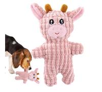 Generisch Plush Squeaky Dog Toy, Squeaky Dog Toy for Hard Dog, Stuffed Squeaky Animal - Puppy Toy to Keep Them Busy with Boredom and Teething