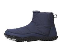 Generisch Plush Warm Cotton Shoes, Non-Slip Snow Boots, Five Finger Cotton Shoes, Outdoor Sports Shoes, Hiking Shoes for Men and Women Shoes Men's High Trainers, blue, 9.5 UK