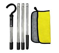 Generisch Pool Hook for Poles, Removable Cleaner Hook for Pool Robots, Spare Parts for Swimming Island, Underwater Fountain, Safety Recovery Cleaning