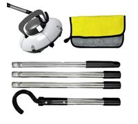 Generisch Pool Robot Hook - Adjustable Pool Hook | Spa Accessories for Swimming Island Underwater Rescue Floor Nozzles Recovery