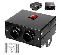 Generisch Portable Car Heater, Quick Heating Defrosting & Demisting as Socket Heater, Car Defroster Windscreen Heater - For Garage, Living Room, Camping, Office, Truck, Patio