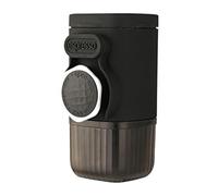 Generisch Portable Electric Coffee Container, Travel Coffee Machine, Hand Press with Grinder, Suitable for Home, Outdoor, Travel