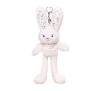 Generisch Porte-clés Lapin En Peluche Kawaii - Douce Et Moelleuse En Peluche Stuffed | Accessory De Décoration Adorable Pour Sac À DOS & Sac À Main | Cadeau Idéal Pour Anniversaires, Fêtes, École &