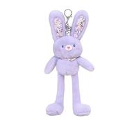 Generisch Porte-clés Lapin En Peluche Kawaii - Douce Et Moelleuse En Peluche Stuffed | Accessory De Décoration Adorable Pour Sac À DOS & Sac À Main | Cadeau Idéal Pour Anniversaires, Fêtes, École &