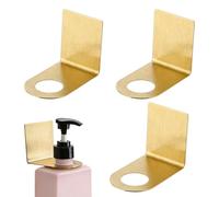 Generisch Porte-Shampoing Pour Salle De Bain - Support Mural Rangement Acier Inoxydable Anti-Rouille | Douche Crochets Bouteille Revitalisant Distributor Savon Marbre Métal