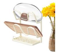 Generisch Pot Lid , 29 cm, Kitchen Storage System, Multi-Stage, Non-Slip Lid Holder for Kitchen Cabinet, Space-Saving Kitchen for Lids, Chopping Boards, Cooking Utensils