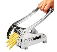 Generisch Potato Cutter for Chips - Stainless Steel Slicer Robust Chopper Chip Maker for Waffle Chips Spiral Sticks Cubes Carrots Yams Cucumbers