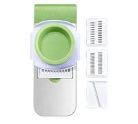 Generisch Potato Cutter - Multifunctional Handy Kitchen Aid Made of Stainless Steel, Vegetable Chopper for Salad, Household, Catering, Camping, Burger Preparation