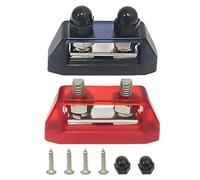 Generisch Power Rail, 2-Piece Car Power Rail, Mounting Clamps, Battery Connection, Electronic Component for Marine Car