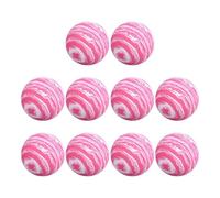 Generisch Practice Golf Balls for Garden - 10 Pieces Sponge Golf Balls | Warm-up Aid for Young People Seniors Amateurs Beginners Outdoor Indoor