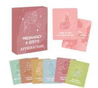 Generisch Pregnancy Affirmation Cards - 8.8 x 11.5 cm Daily Affirmations for Mums Pack of 50 with , Daily Motivation, Gift Ideas | , Mothers